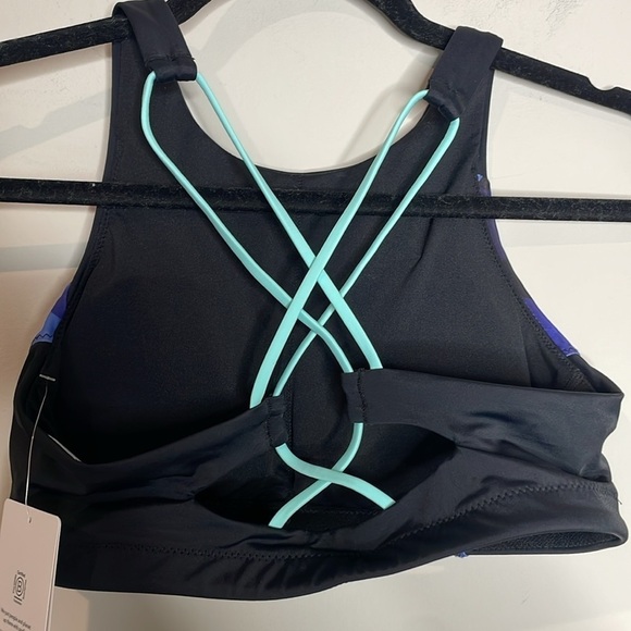 Athleta | Freestyle Camo High Neck Bikini Top Size Small NWT - Picture 4 of 5